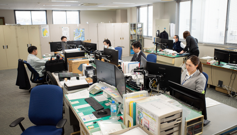 Q.支社の特徴や雰囲気はどうですか？